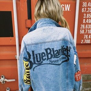 Dressed in LaLa Rock & Roll Forever Luxe Embellished Denim Jacket